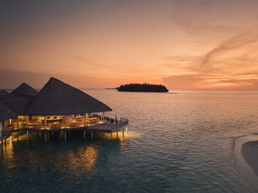 Tai Restaurant Exterior, COMO Maalifushi, The Maldives
