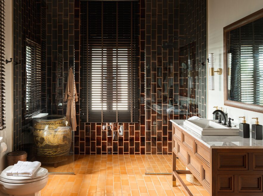 Bathroom, Siri Sala, Bangkok, Thailand
