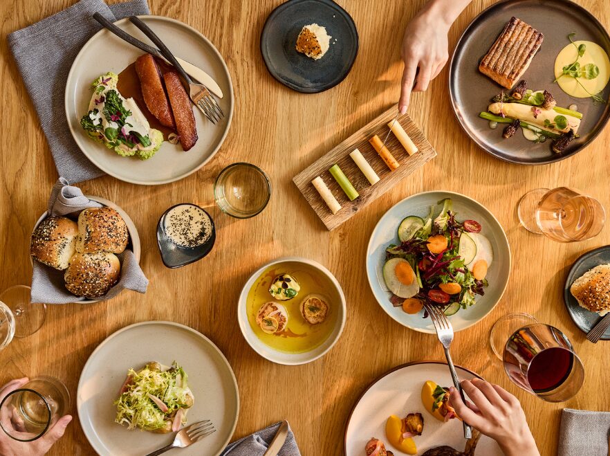 Fine dining at the Lodge at Blue Sky