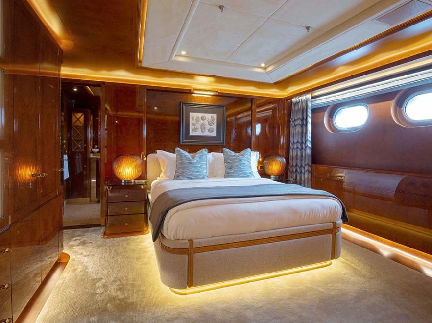 A cabin onboard the Aqua Mare, The Galapagos