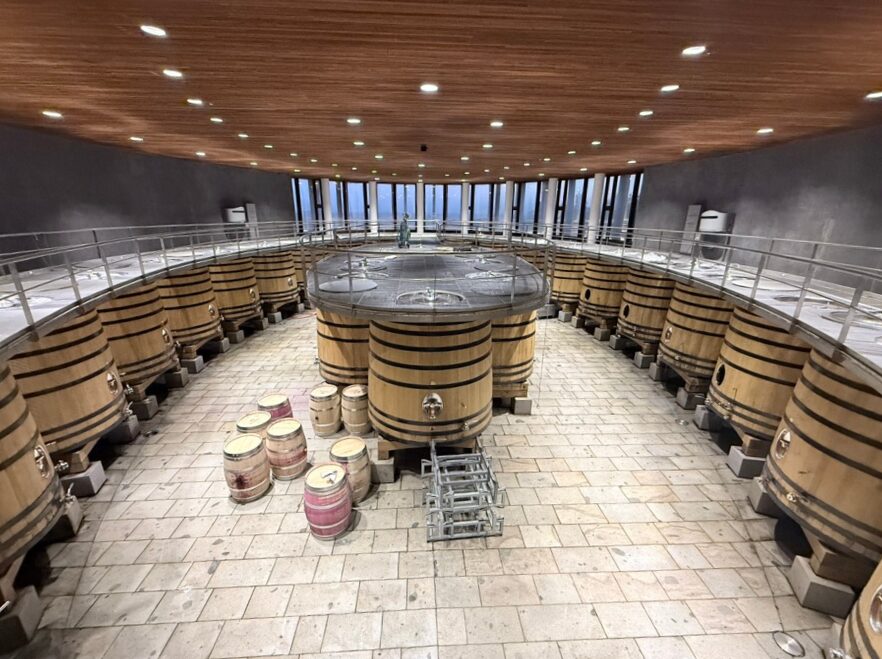 Clos Apalta fermentation room