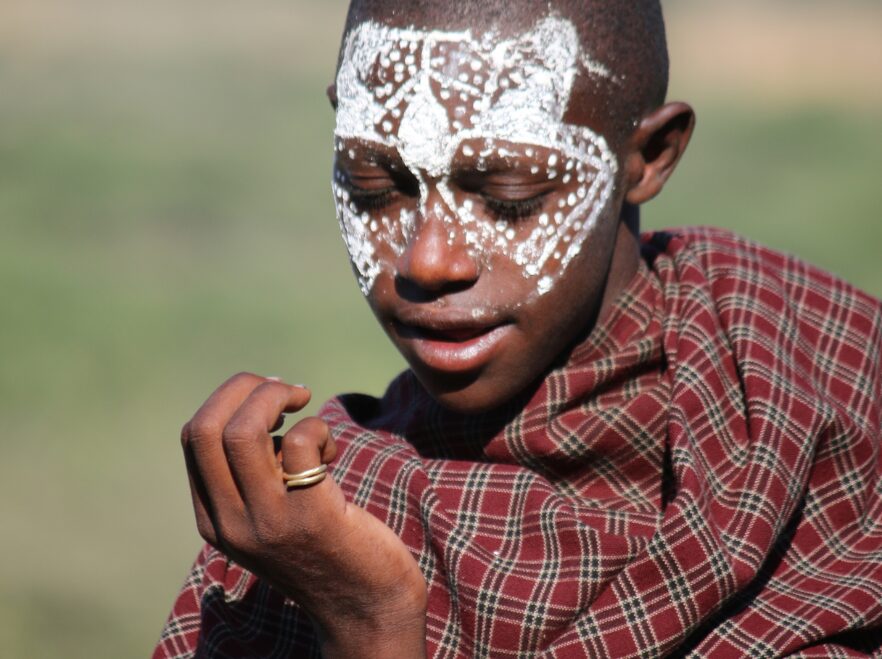 Maasai in the Gol Mountains, Tanzania