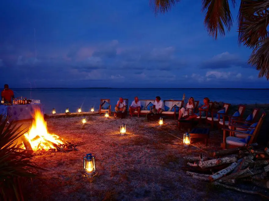 Relax on the beach at the end of an amazing adventure