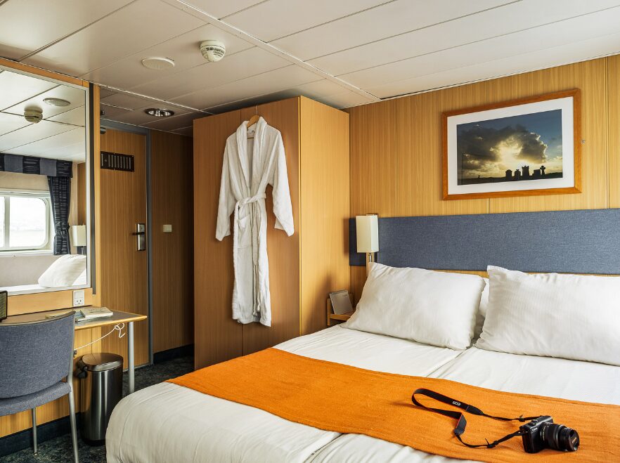 A cabin on the MS Quest