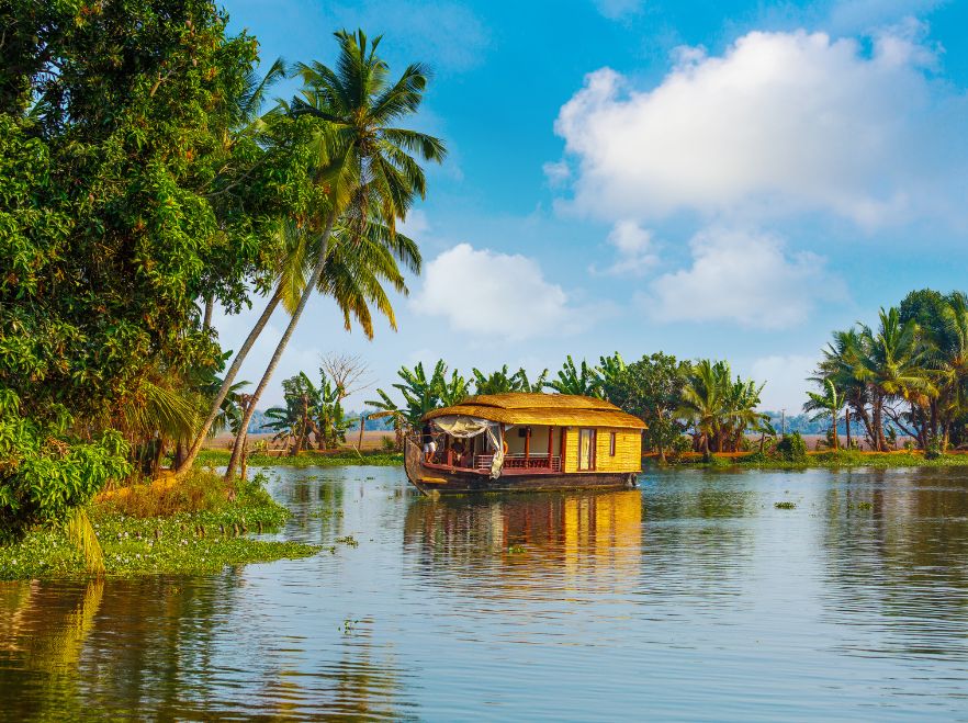 Exploring the Backwaters of Kerala GETTY