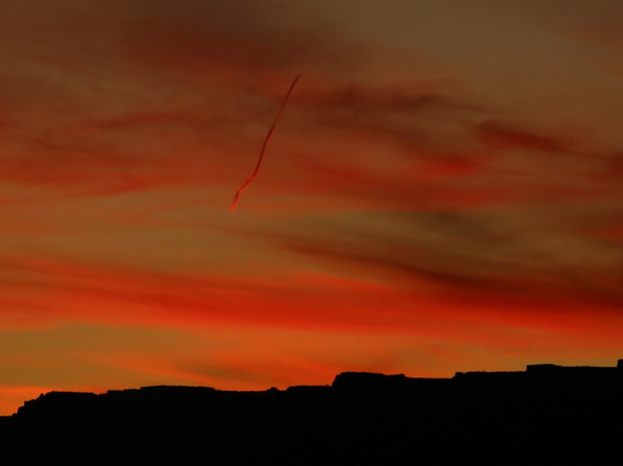 Sunset over Lake Powell