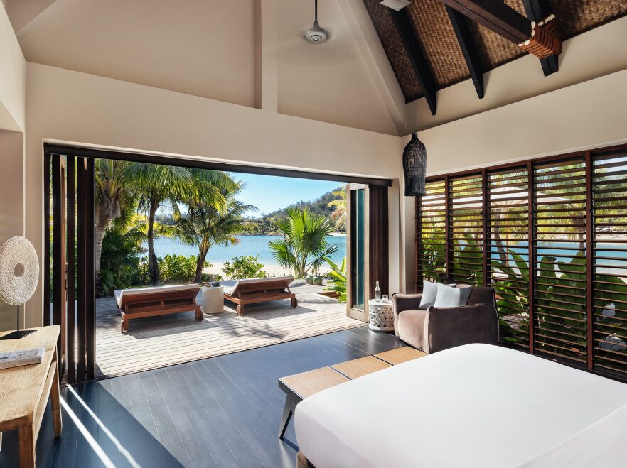 Six Bedroom Beachfront Pool Residence Master Bedroom, Six Senses, Fiji