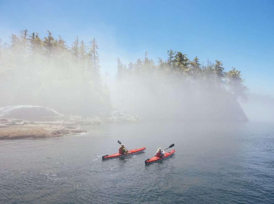 Take to the water from Nimmo Bay