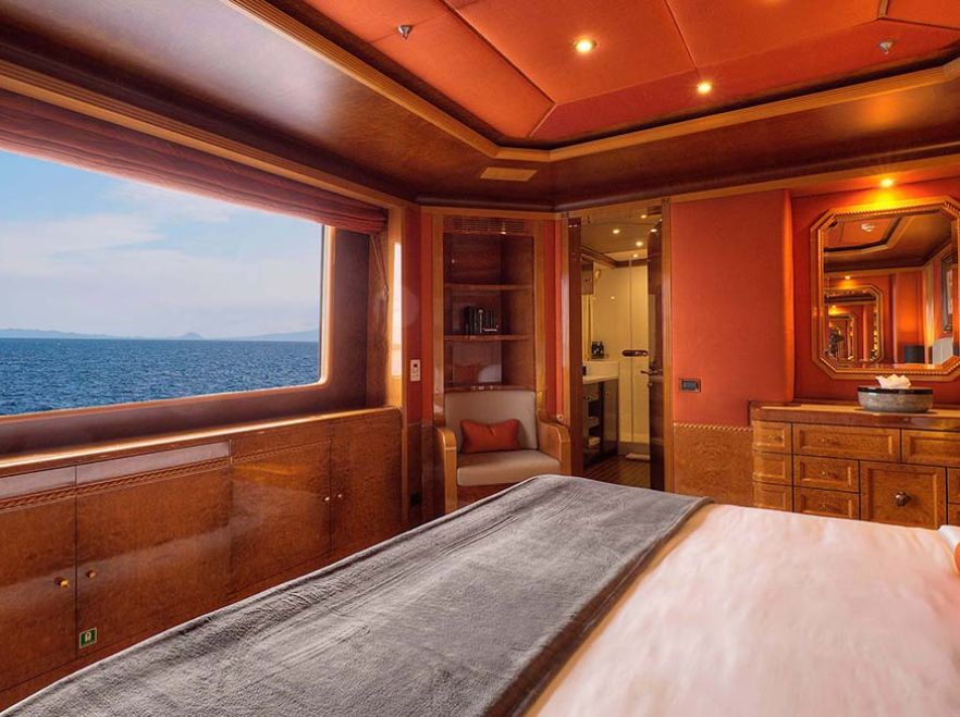 A cabin on the Aqua Mare, The Galapagos