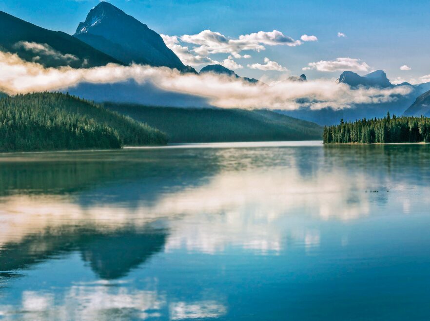 Maligne Lake, Jasper National Park, Alberta, Canada