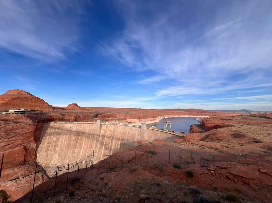 The Glen Canyon Dam, Lake Powell