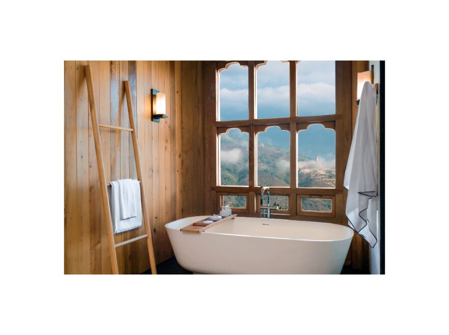Bathroom, Lodge Suite, Six Senses, Thimphu, Bhutan