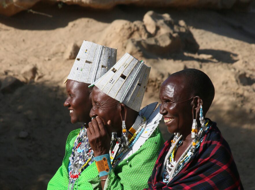 Maasai in the Gol Mountains, Tanzania