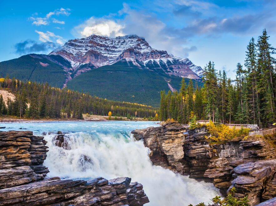 Athabasca Falls, Jasper National Park, Alberta, Canada