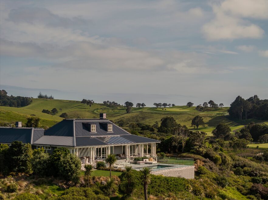 Four Bedroom Villa Exterior, Rosewood Kauri Cliffs, Matauri Bay, New Zealand