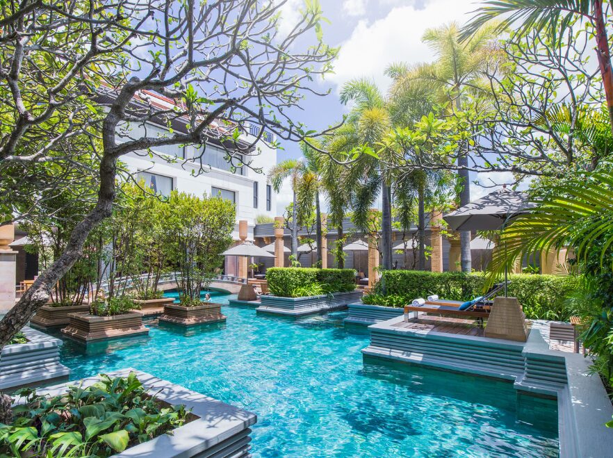Free Form Swimming Pool, Park Hyatt, Siem Reap, Cambodia