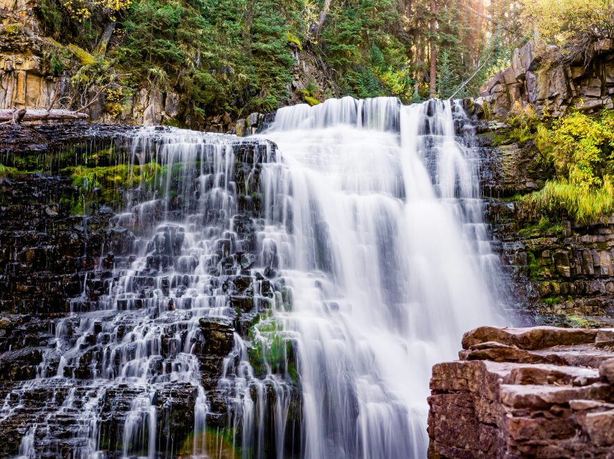 Ousel Falls, Big Sky, Montana