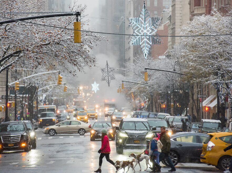 Winter in Upper East Side, New York