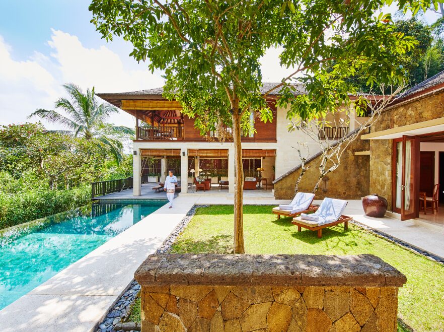 Three Bedroom Pool Villa Pool, COMO Shambala Estate, Bali, Indonesia
