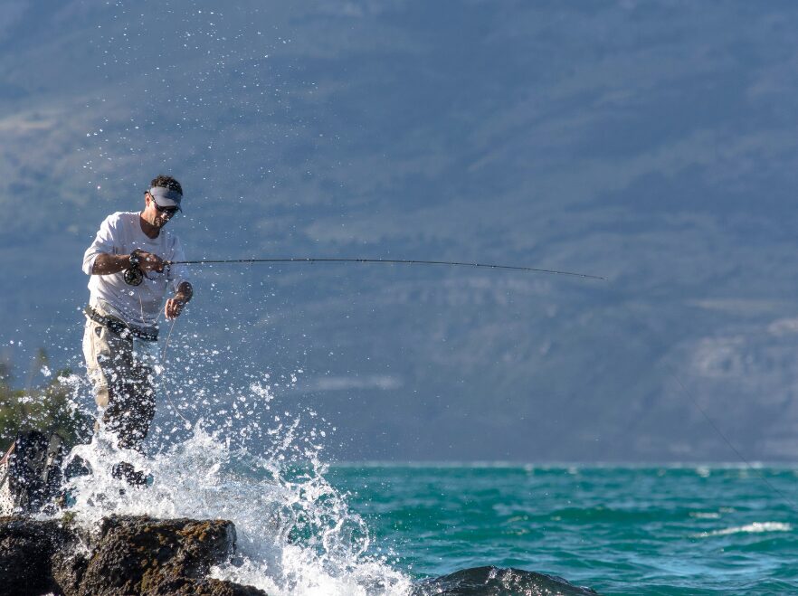 Fishing at Patagonia Camp