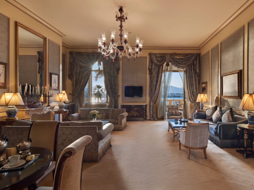 Imperial Suite Living Room, Sofitel Winter Palace, Luxor, Egypt