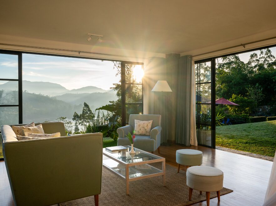 Lakeview Suite Living Area, Camellia Hills, Dickoya, Sri Lanka