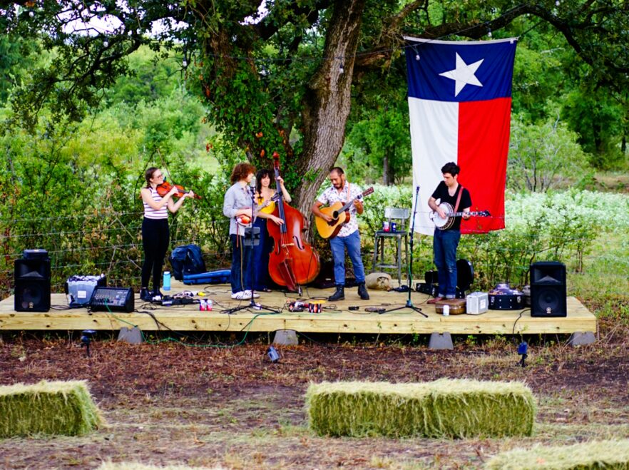 Music in the park, Austin , Texas