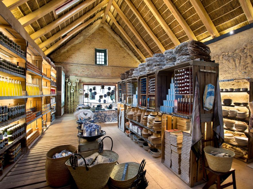 The farm shop at Babylonstoren, The Winelands, South Africa