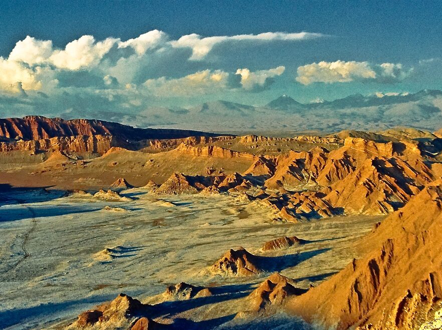 Moon valley in the Atacama