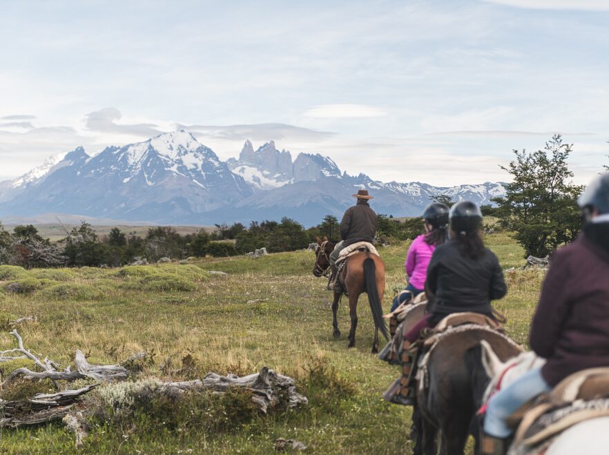 Horse riding from Patagonia Camp