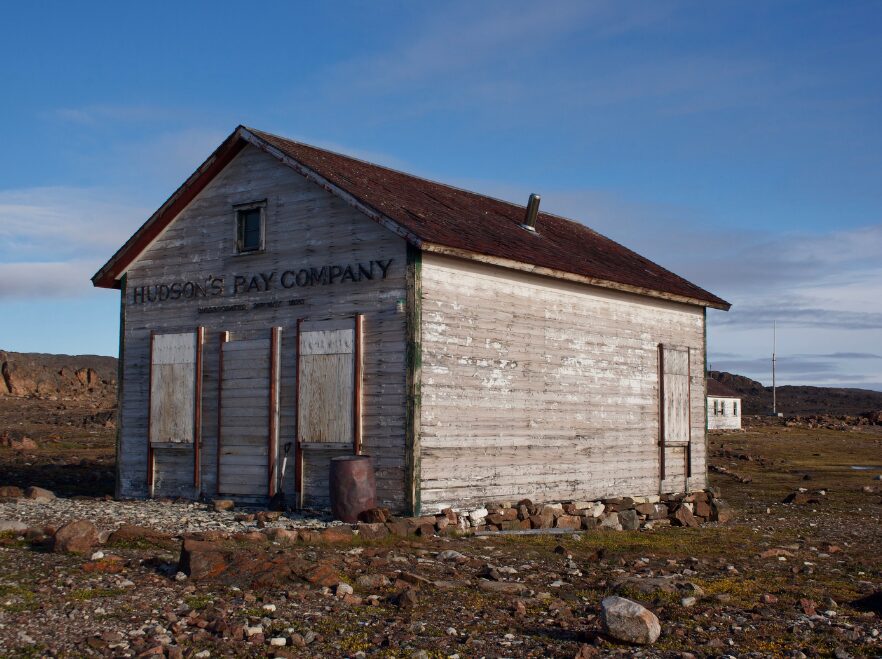 An abandoned outpost in Nunavut -JG