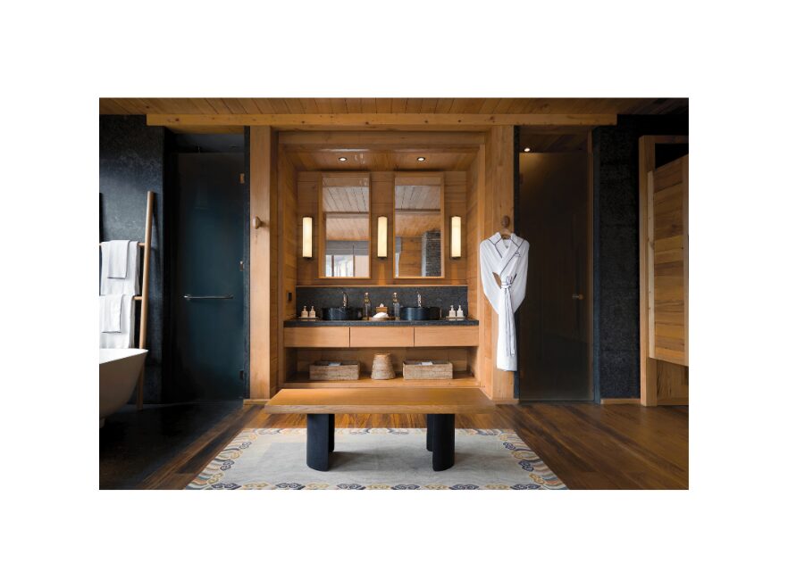 Bathroom, One Bedroom Villa, Six Senses Paro, Bhutan