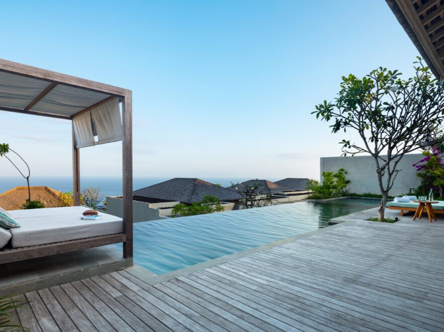 Cliff Pool Villa Two Bedroom Pool Area, Six Senses Uluwatu, Bali, Indonesia