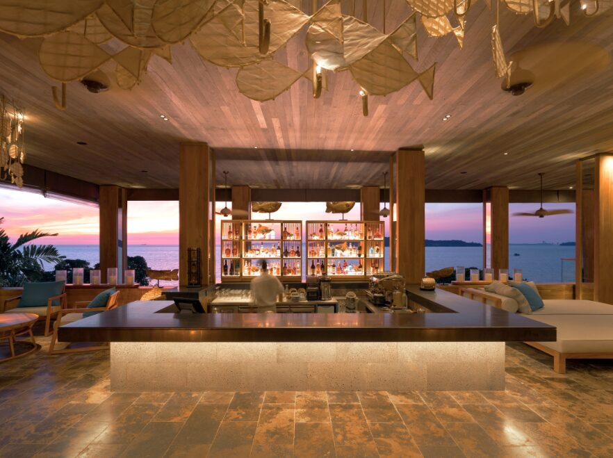 Sunset Bar, Six Senses, Krabey Island, Cambodia