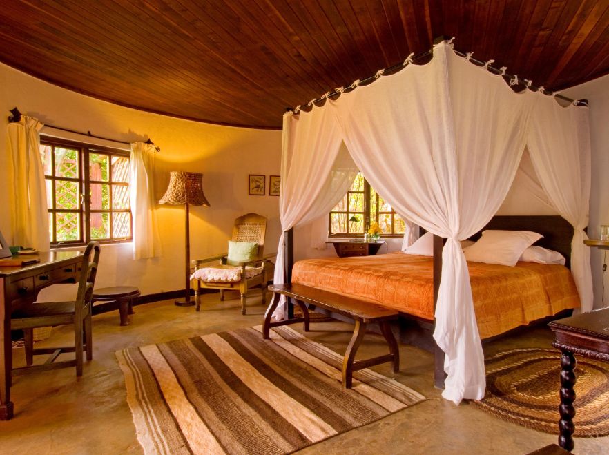 A room at Sosian Lodge, Laikipia, Kenya WETU