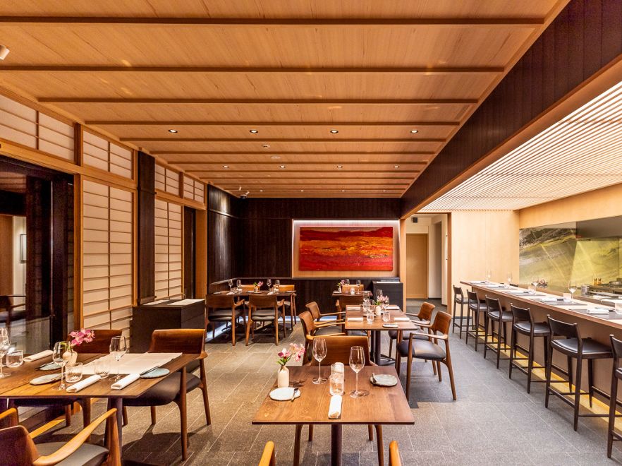 Restaurant, The Shinmonzen, Kyoto, Japan