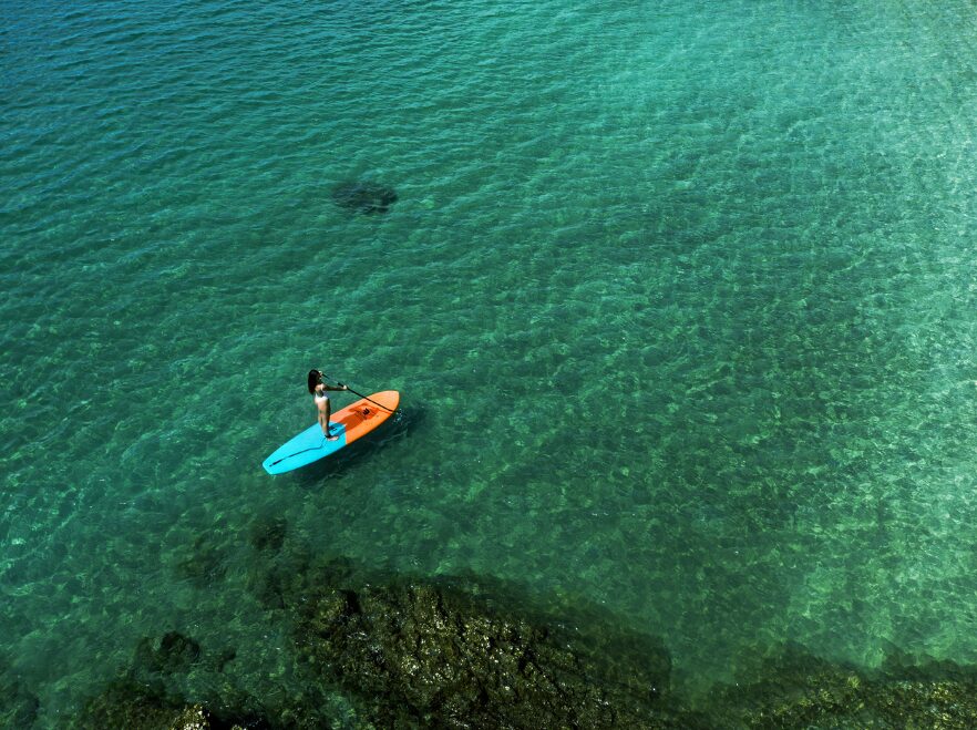 Paddleboarding, Six Senses Ninh Van Bay, Central Vietnam