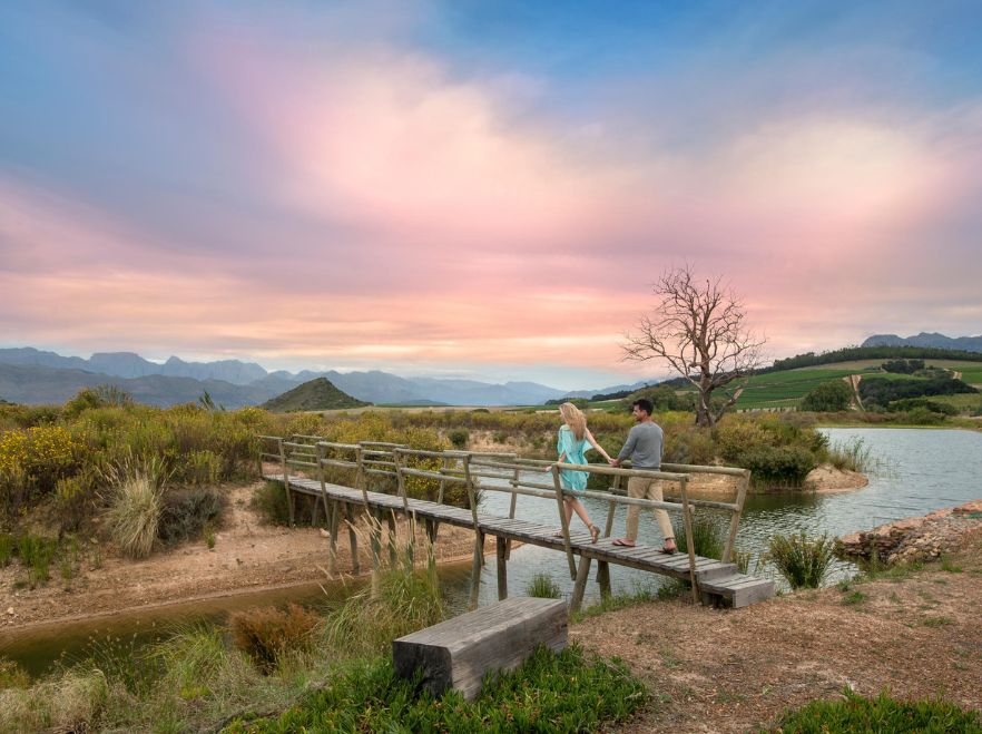 Explore the farm on foot at Babylonstoren, The Winelands, South Africa