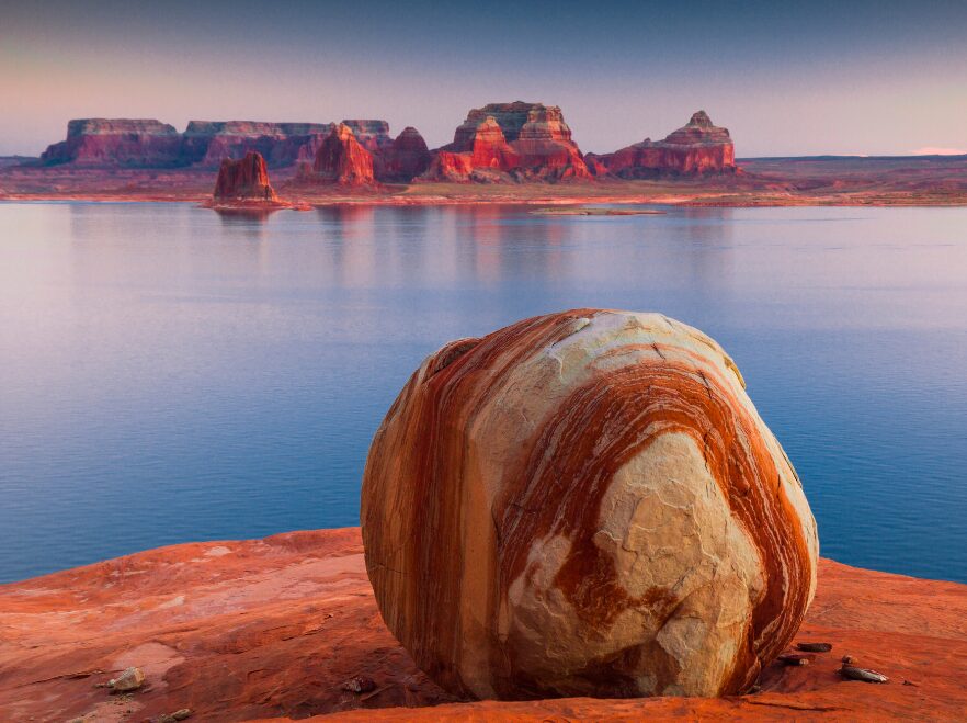 The shores of Lake Powell