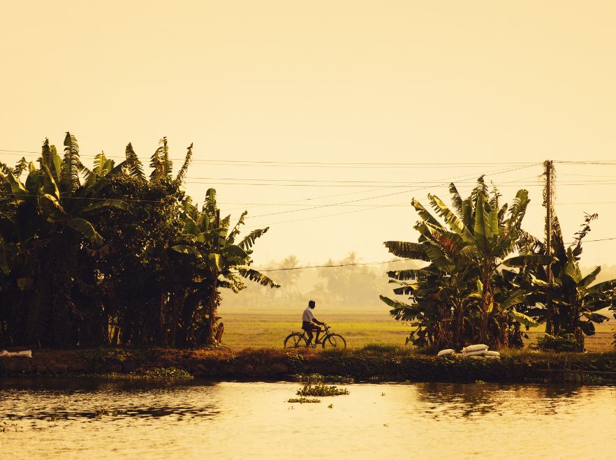Exploring Kerala by bike