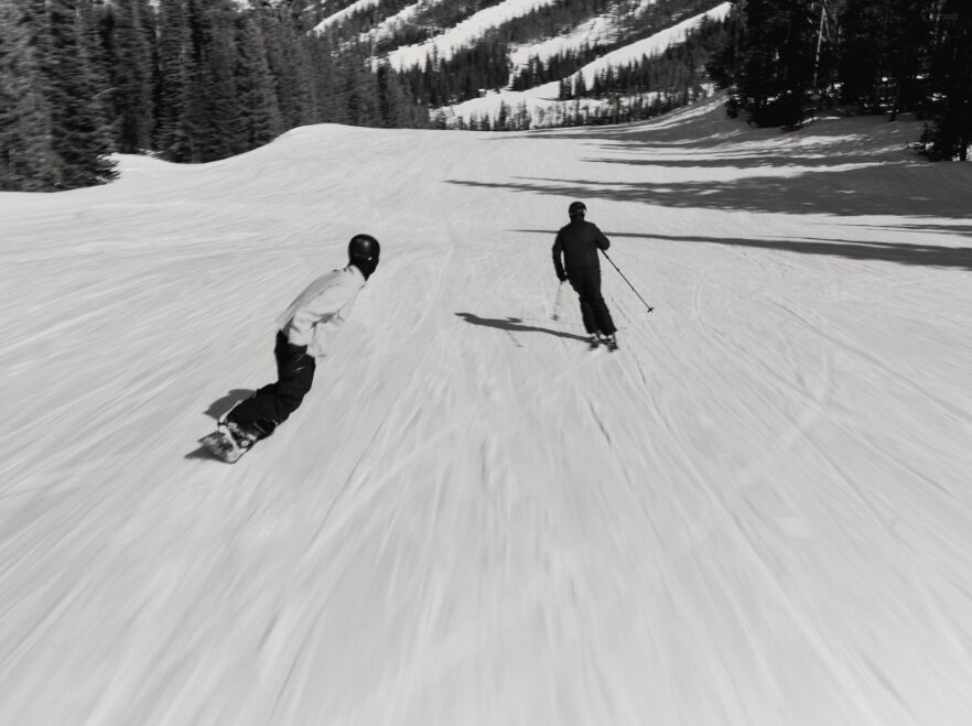 Skiing Big Sky, Montana