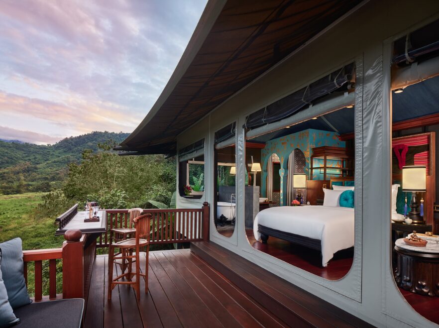 Hilltop Tent, Rosewood, Luang Prabang, Laos