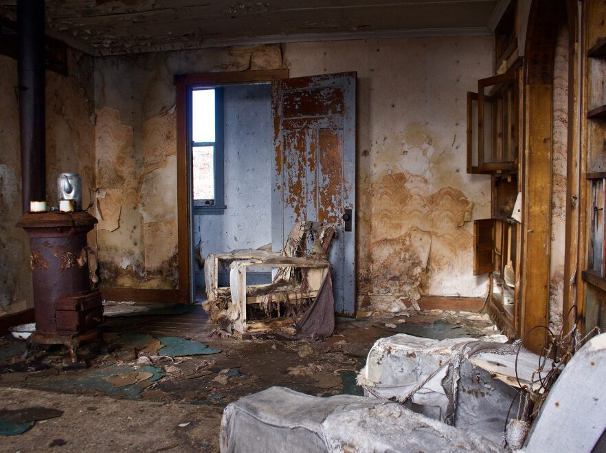 An abandoned RCMP outpost in Nunavut JG