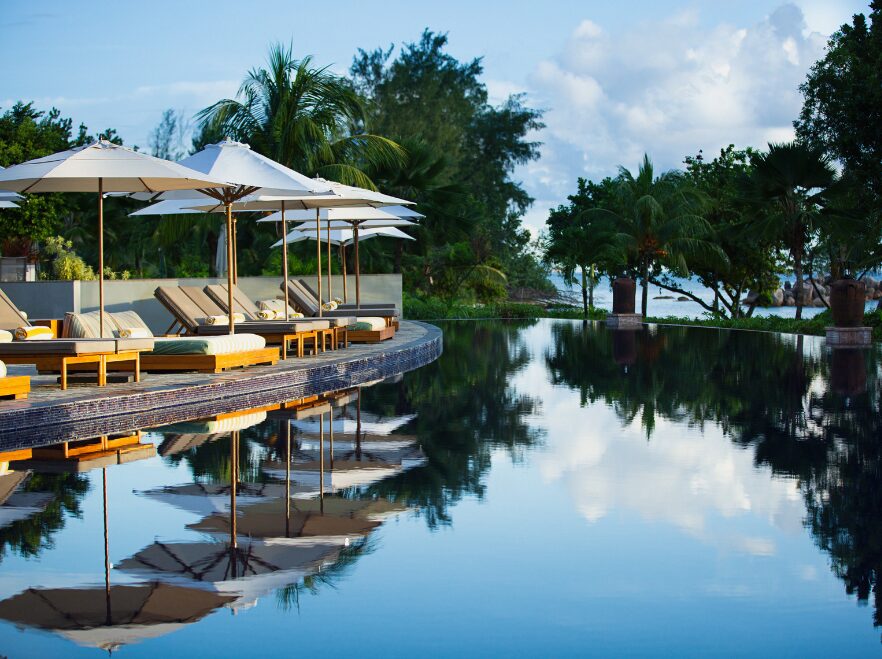 Main Pool, Raffles, Praslin, Seychelles