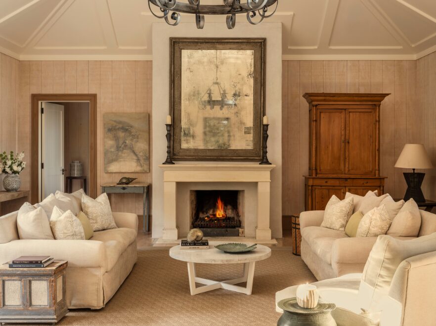 Two Bedroom Villa Living Room, Rosewood Kauri Cliffs, Matauri Bay, New Zealand