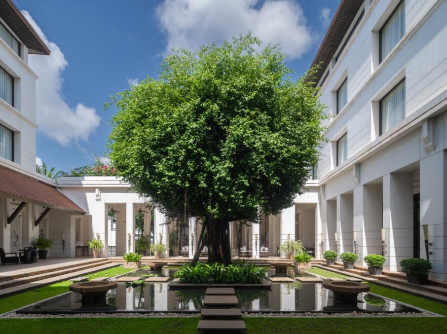 Courtyard, Park Hyatt, Siem Reap, Cambodia
