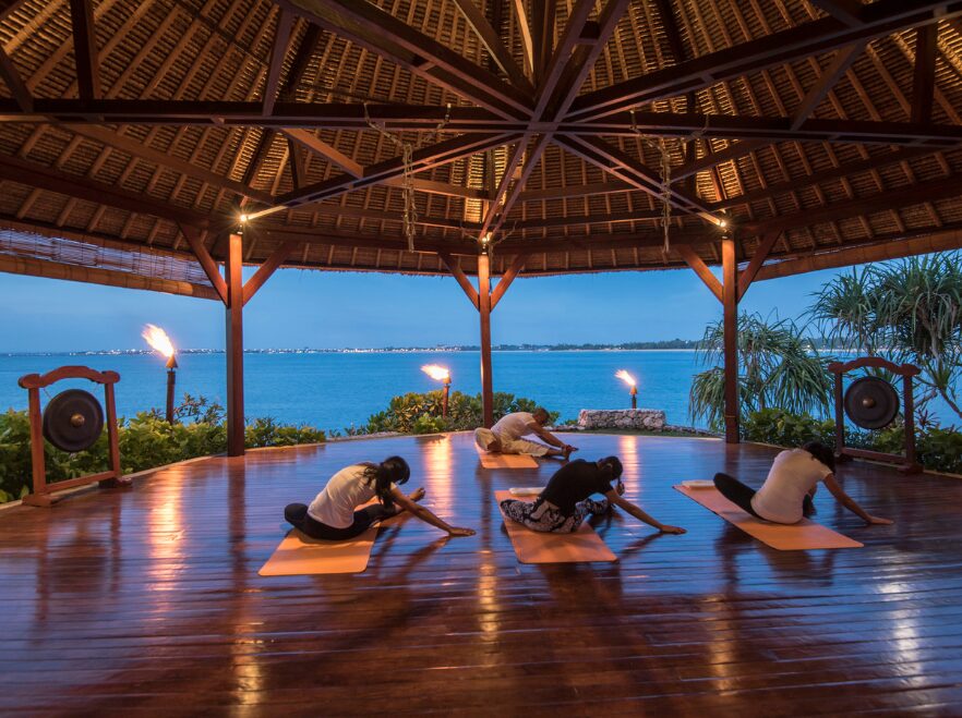 Yoga, Four Seasons Bali at Jimbaran Bay, Indonesia