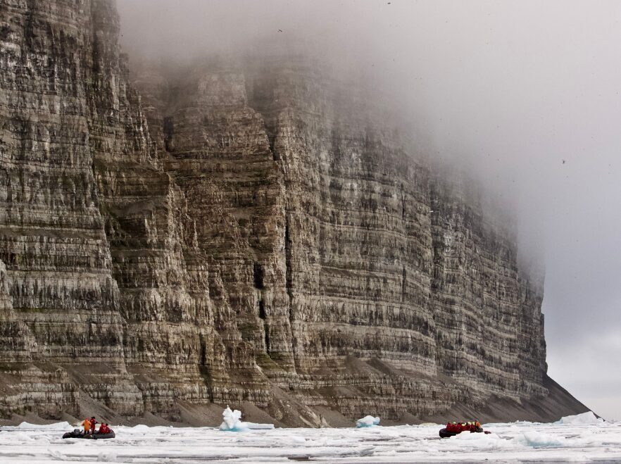 The bird cliffs of Prince Leopold Island, Nunavut JG