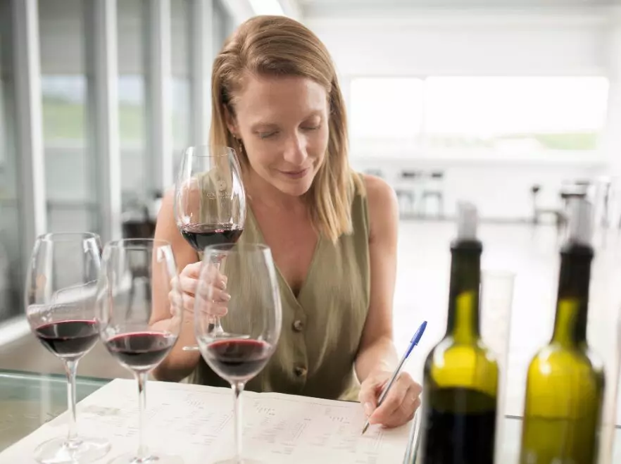 Wine tasting at the Bodega