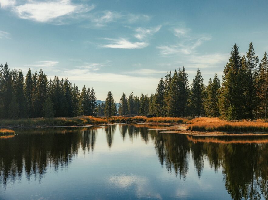 Peace and tranquility, Big Sky, Montana